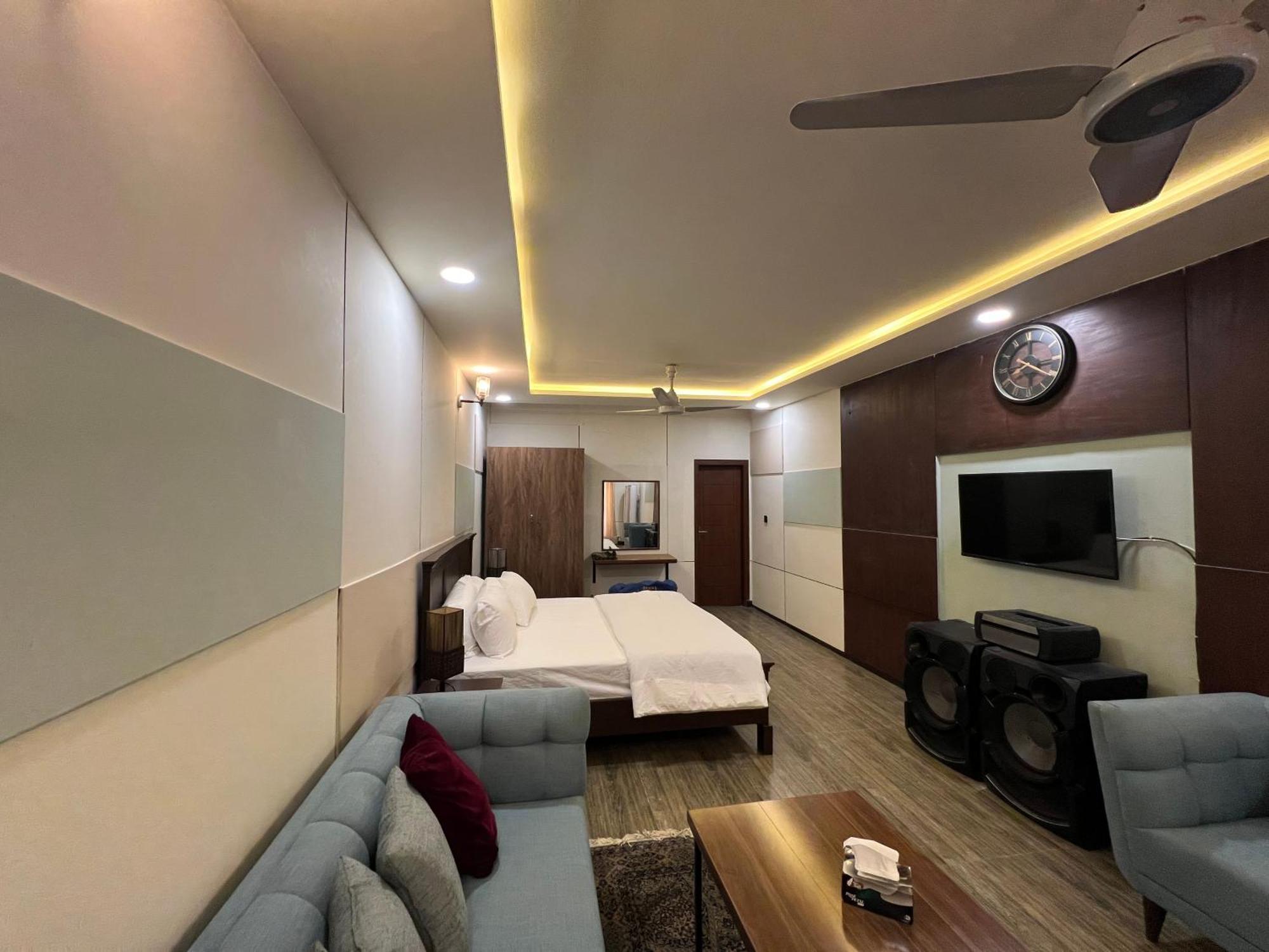Deluxe King Room In Silverscape Residence Rávalpindí Exteriér fotografie